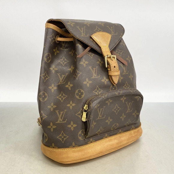 LOUIS VUITTON Authentic Brown Monogram Backpack main image 8